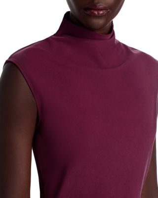 Mae Mock Neck Mini Dress