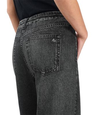 Mirarmar Cotton Terry Wide Leg Drawstring Sweatpant Jean