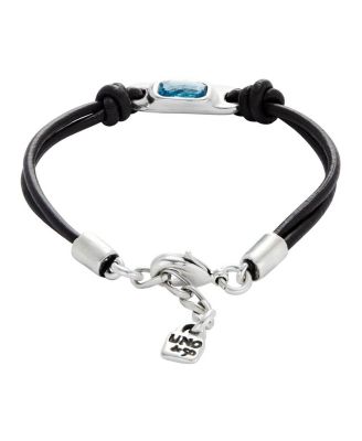 Blue Faceted Crystal Bracelet