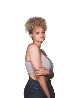 Soft Convertible Crop Top Halter Bralette