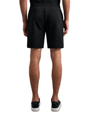 Barber Drawstring Textured Shorts