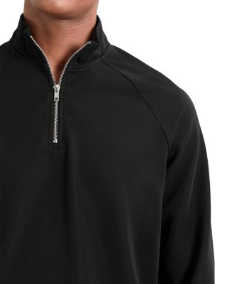 Randall Textured Half Zip Long Sleeve Shirt