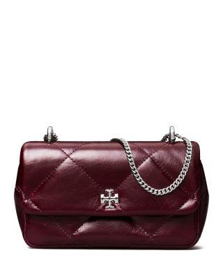 Mini Kira Diamond Quilted Leather Flap Bag