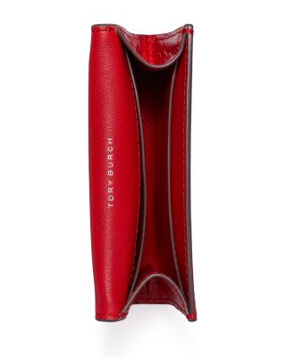 Kira Leather Flap Card Case