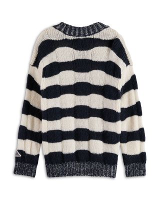 Girls' Chunky Striped Sweater - Little Kid, Big Kid