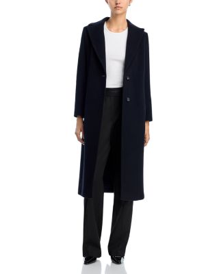 Notch Collar Long Coat