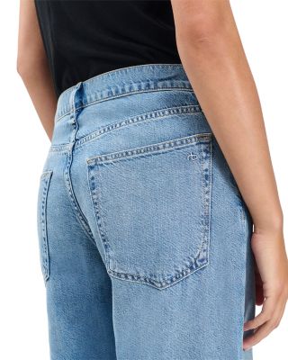 Saige Low Rise Ankle Straight Jeans in Ludlow