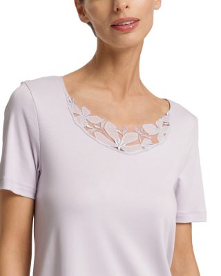 Kalea Embroidered Short Nightgown