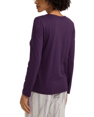 Sleep & Lounge Long Sleeve Pajama Top