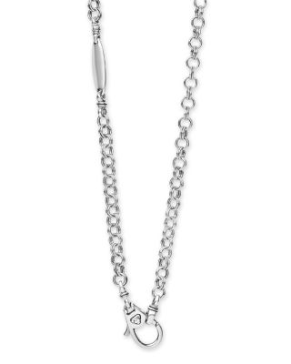 Men's Sterling Silver Anthem High Jinks Link Chain Necklace, 22"