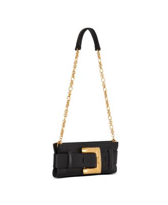 Anthem Calfskin Leather Clutch