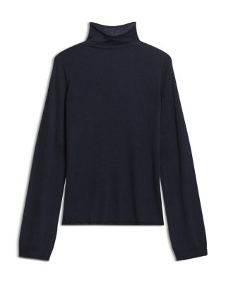 High Neck Slit Sleeve Tee