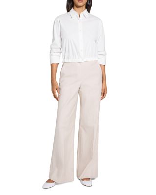 Cropped Shirt in Good Cotton