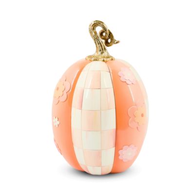 Rosy Check Flower Power Pumpkin