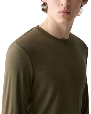 Essential Tee Long Sleeve in Anemone Milano