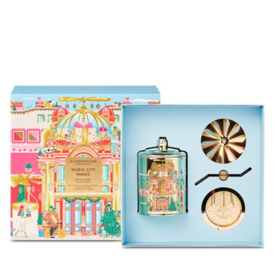 Music City Magic 13.4 oz Candle Spinning Carousel Festive Decoration 