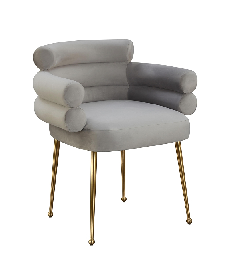 Tov Furniture Dente Dining Chair In Gray