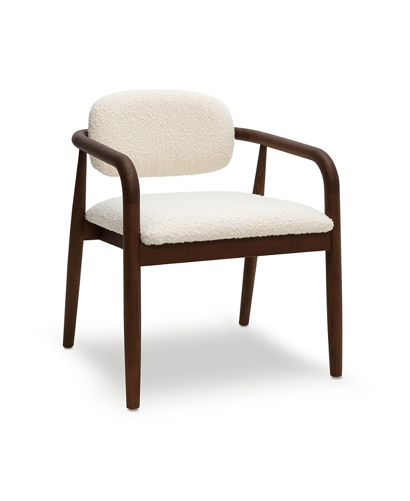 Tov Furniture Betsy Performance Boucle Dining Chair In White