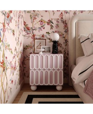 Tori Motif 2-Drawer Nightstand
