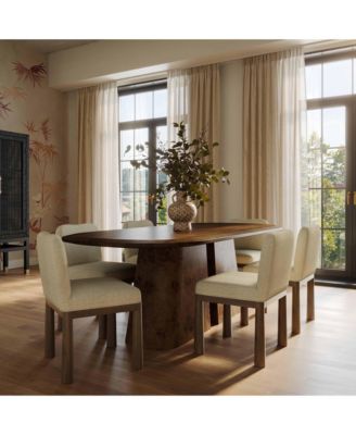 Tiara Performance Basketweave Fabric Dining Chair