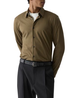 Sylvain Shirt in Structure Knit