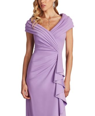 Talise Waterfall Flounce Gown