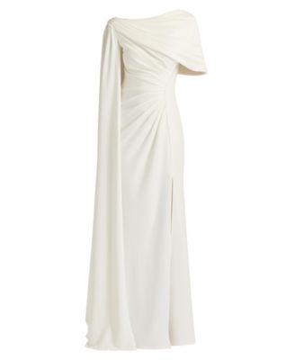  Acadia Shawl Draped Gown