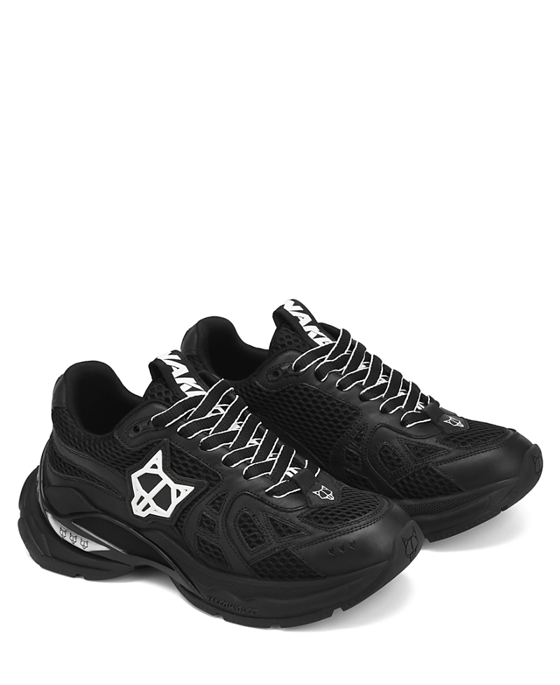 Naked Wolfe Smash Double Black Mesh In Black