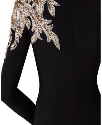 Honor Sequin-Embellished Maxi Gown