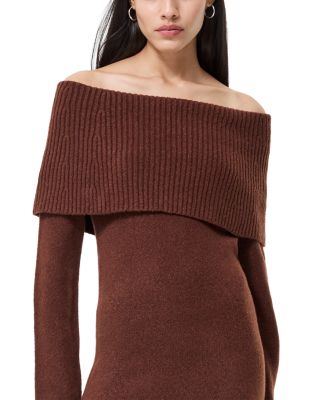 Emilia Knit Off-the-Shoulder Dress