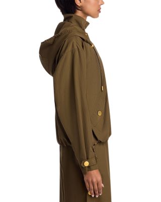 Geovana Hooded Windbreaker