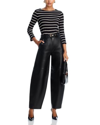 Lucille Boatneck Striped Shirt