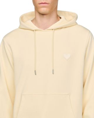Heart Patch Hooded Sweatshirt