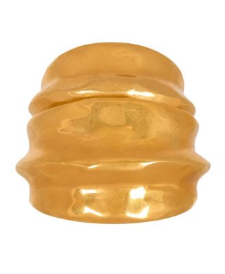  Brass Bamboo Cuff Bracelet