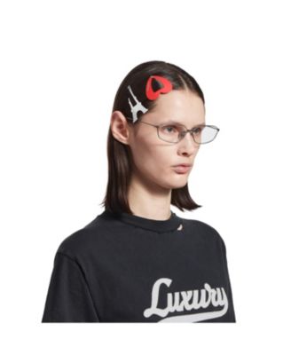 Bazaar Paris Heart Snap Clip Set