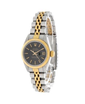 Oyster Perpetual Datejust Automatic Watch in Stainless Steel and Gold 26mm