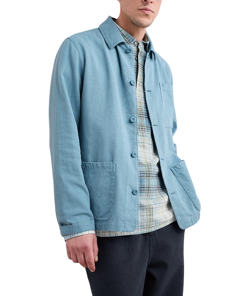 Seasalt Cornwall Men's Well Wright Jacket In Blue