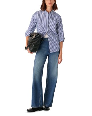 Relaxed Fit Stripe Shirt