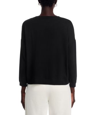 French Terry Pullover Sweatshirt