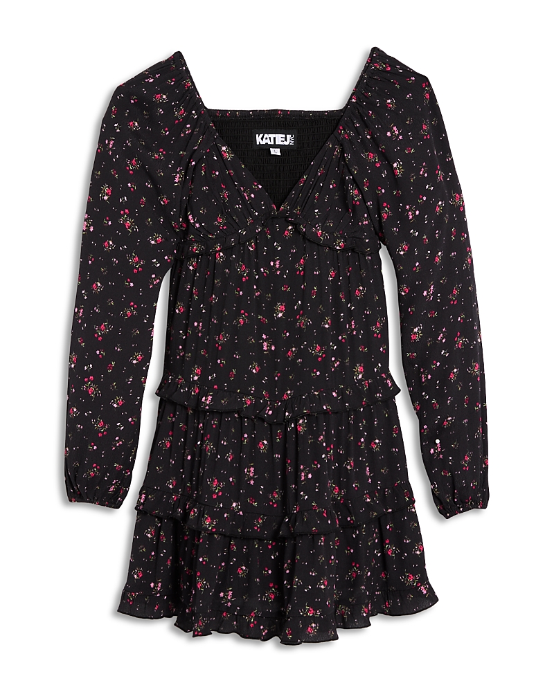 Katiejnyc Girls' Tween Annalise Long Sleeved Dress - Big Kid In Blue