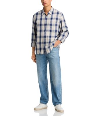 Lightweight Flannel Button Down Shirt