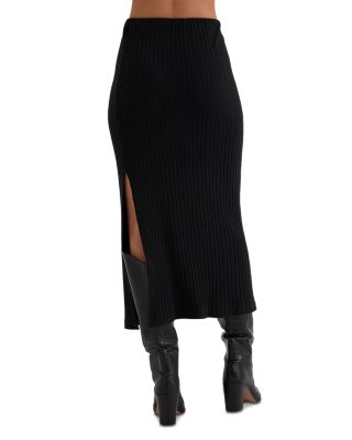 Knit Midi Skirt