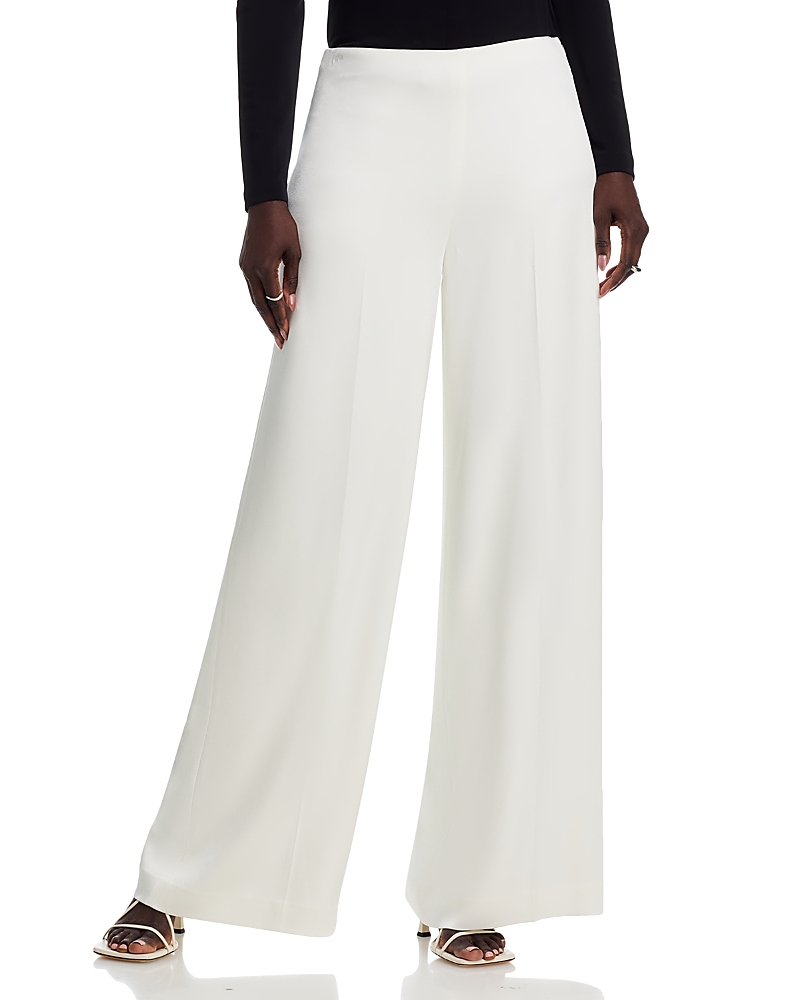 Ungaro Kai Satin Pants In White