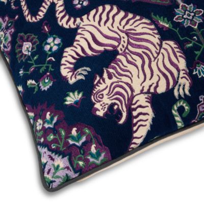 Bengal Tiger Decorative Pillow, 20 x 20 - Exclusive