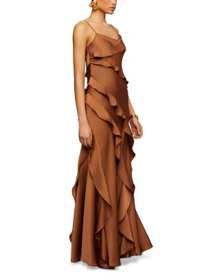 Ellen Ruffled Gown
