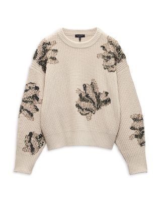 Julie Sequin Wool Sweater 
