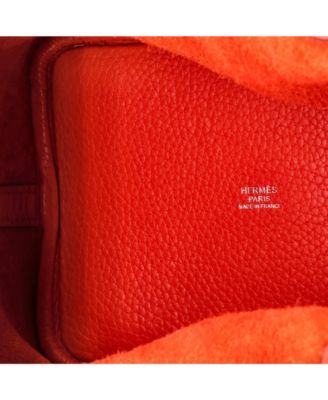Pre-Owned HERM&Egrave;S PM Picotin Lock Bag Clemence