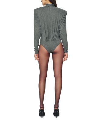 Bri Shoulder Pads Bodysuit