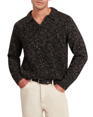Berreto Relaxed Open Neck Twisted Sweater Polo