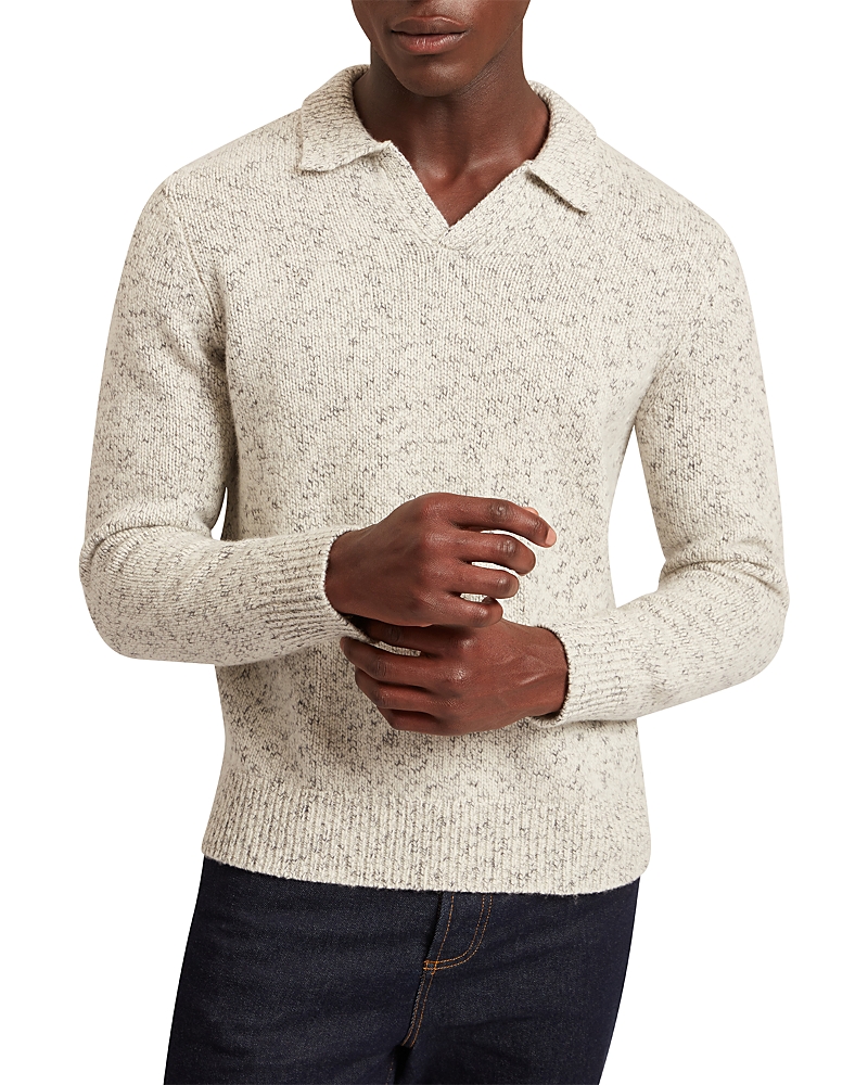 Ted Baker Berreto Relaxed Open Neck Twisted Sweater Polo